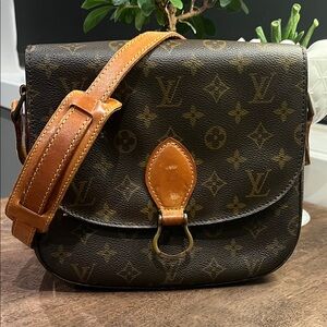 Louis Vuitton St Cloud Monogram Shoulder Bag